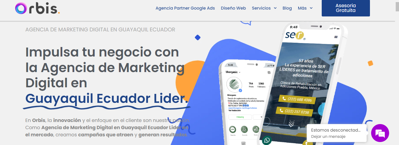 pagina web orbis