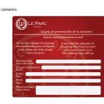tarjeta camarera