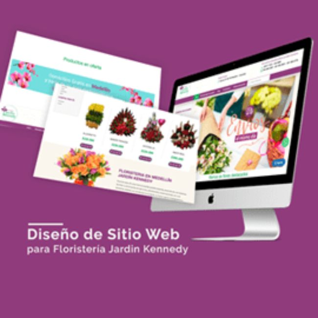 E-Commerce Floristería Jardín Kennedy