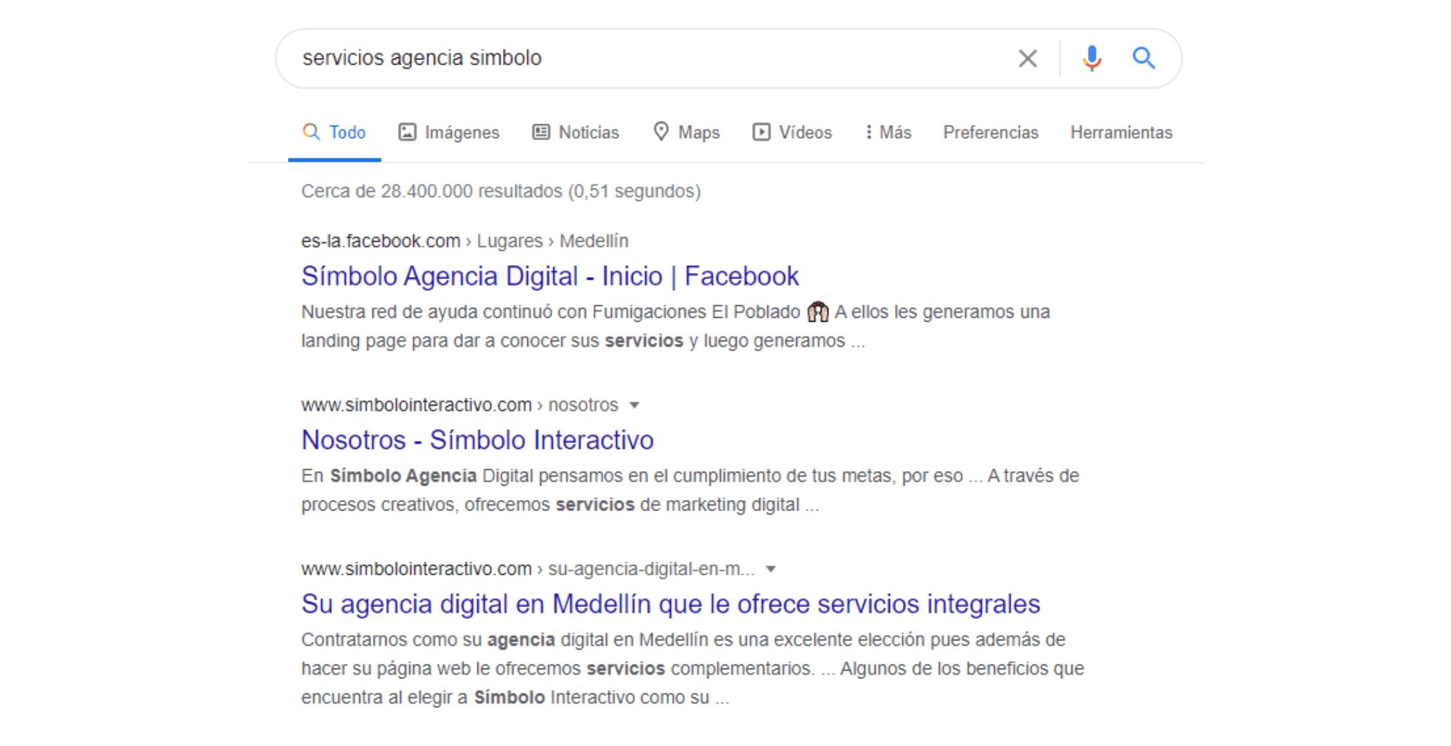 búsqueda navegacional