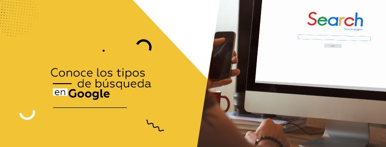 Tipos de búsqueda en Google Diseño de Páginas Web en