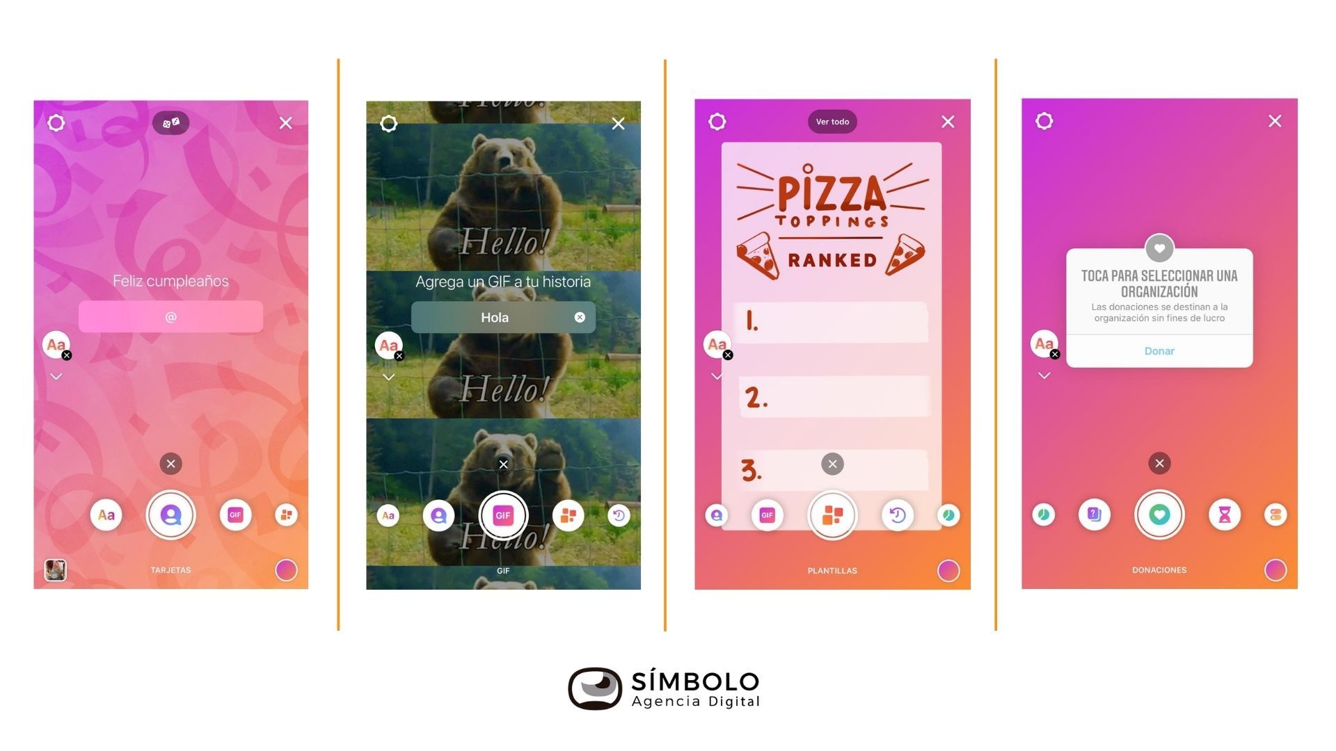 Historias de instagram