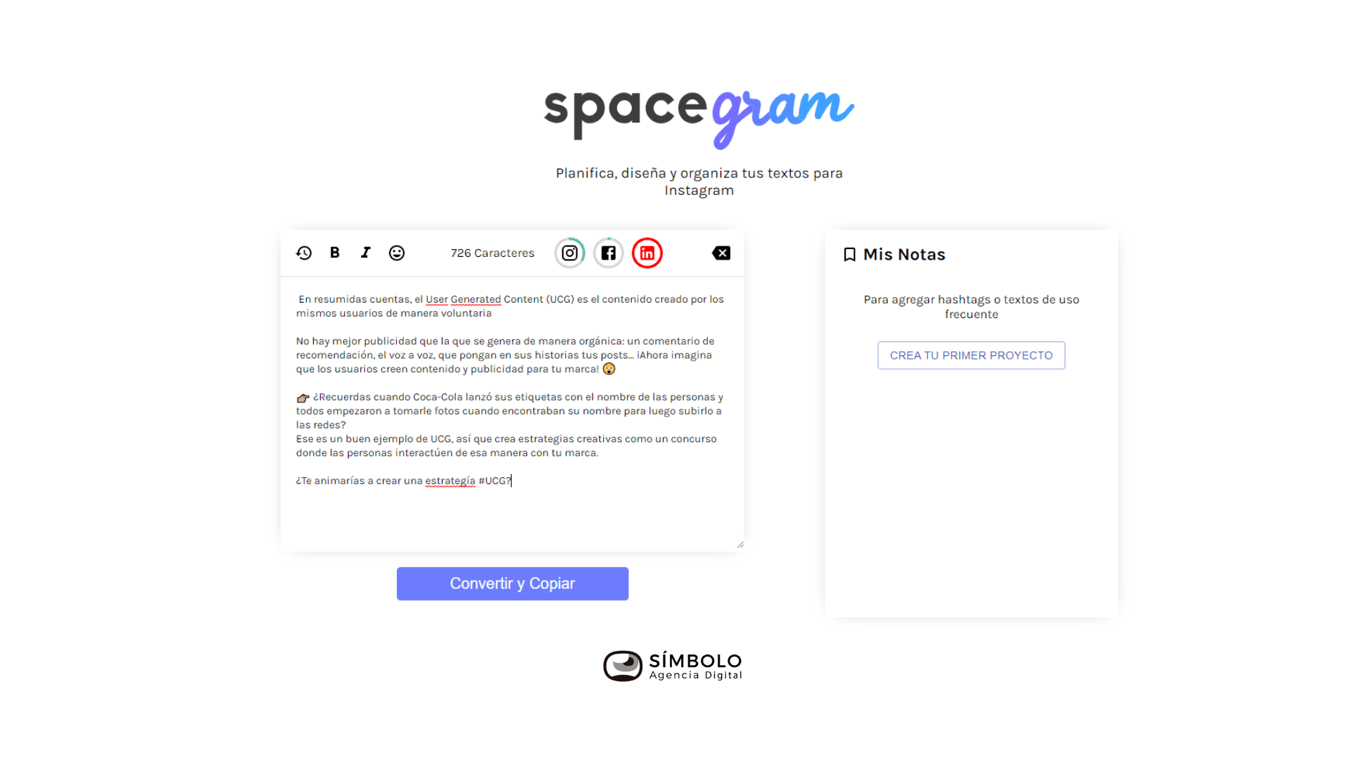 herramientas para instagram