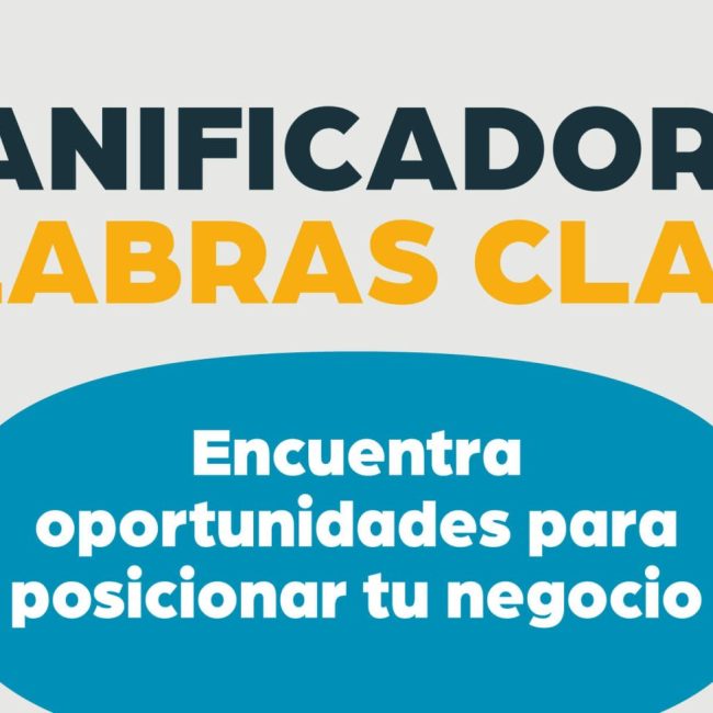 Planificador de palabras claves: Encuentra oportunidades para posicionar tu negocio