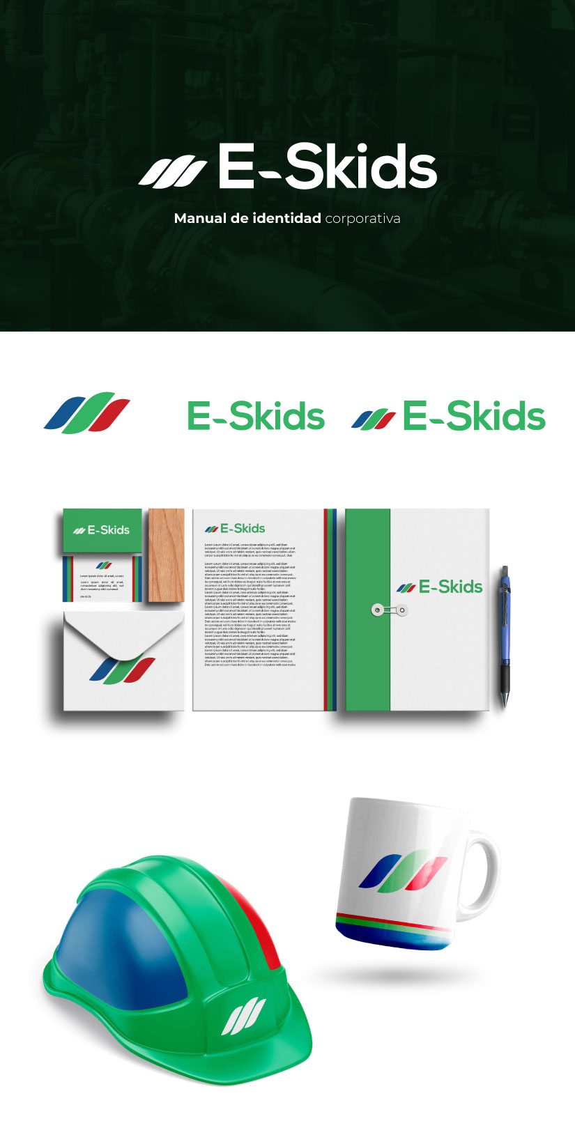 branding logo marca bogota eskids