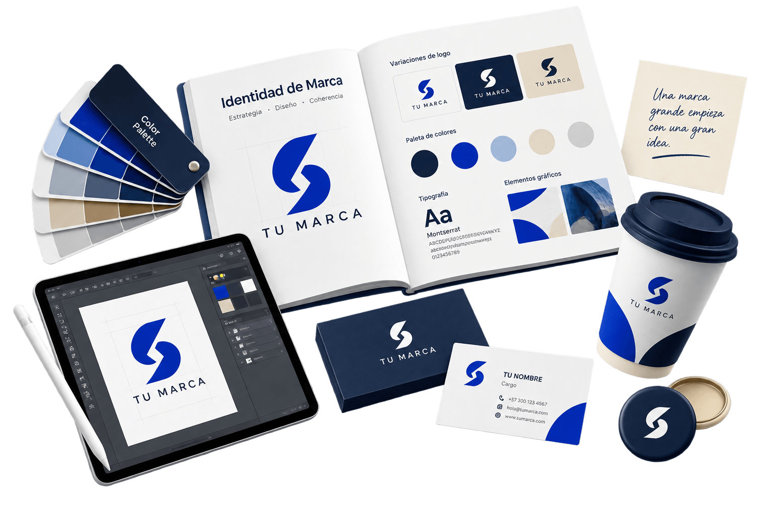 branding servicio simbolo