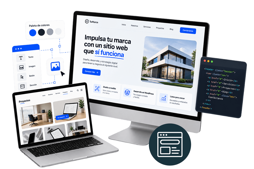 diseno paginas web simbolo