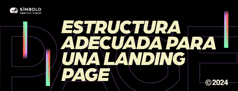 estructura de landing page