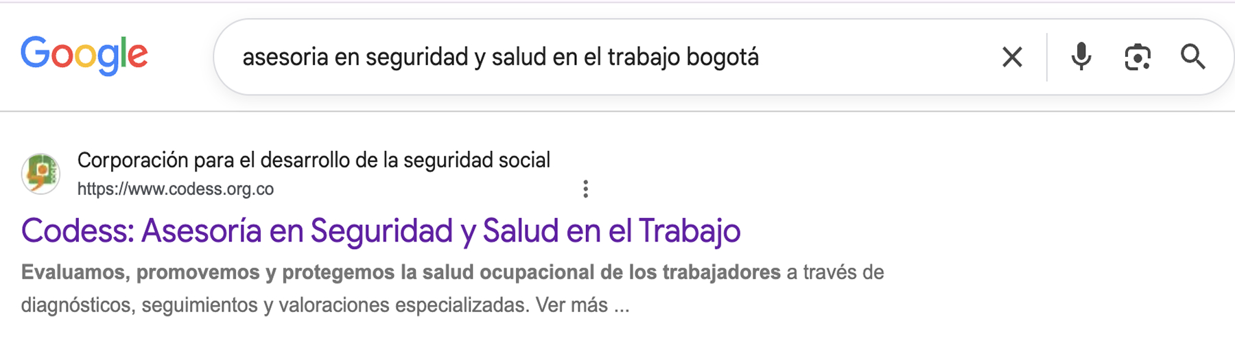 codess posicionamiento seo